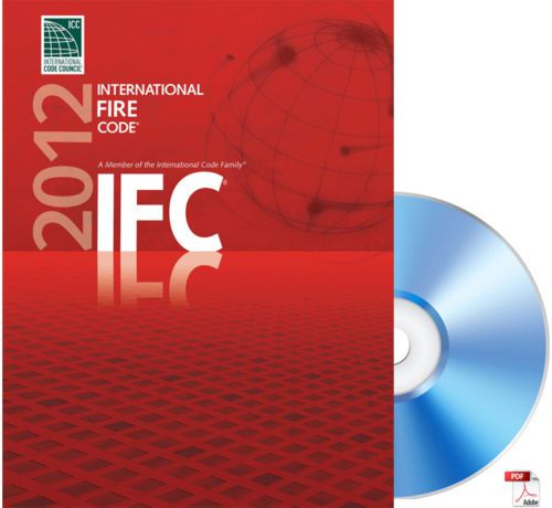 2012 international fire code cd-rom/pdf-digital version of code-single seat-2011 for sale