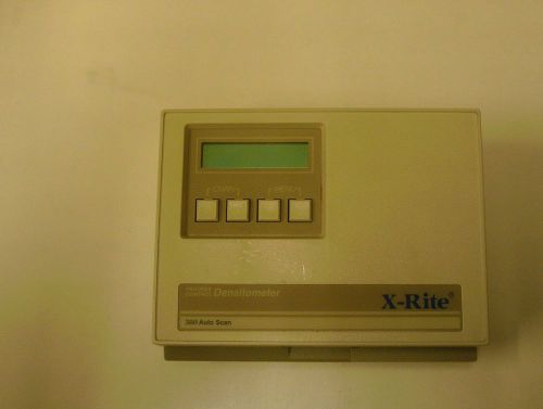 X-Rite 380 Auto Scan Process Control Light Densitometer