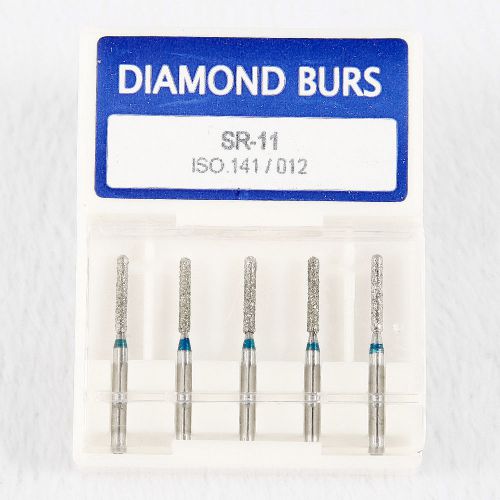 50 dental diamond burs for high speed handpiece medium fg 1.6m brand new sr-11 for sale