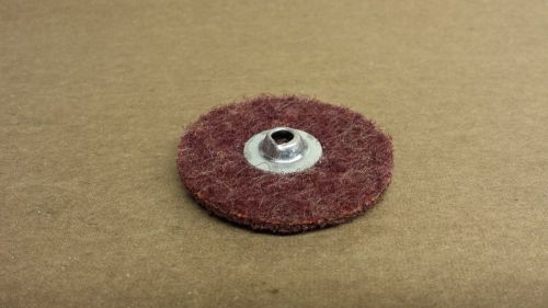 (50PCS) MERIT #66623340037 2&#034; Medium Type 2 Surface Prep Discs - LOCKING ATTACH