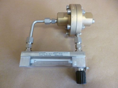 Re-1000-n differential pressure regulator w/ dk800 flowmeter 1/4&#034; npt 7.25 psig for sale