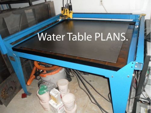 CNC PlasmaCam Water Table PLANS