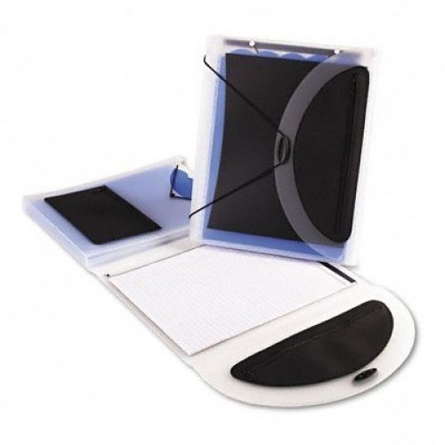 Pad holder, incl 5 poly folders/pad, letter, black wlj68592 for sale