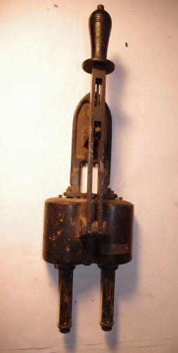 ANTIQUE CAST IRON OPERATING LEVER - ELECTRIC SWITCH - HIGH VOLTAGE-GENERAL ELEC.