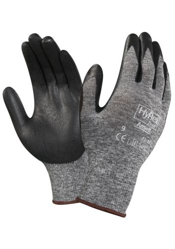 12 pr. ansell hyflex 11-801 foam nitrile coating glove sz 9 we ship by fedex!!! for sale
