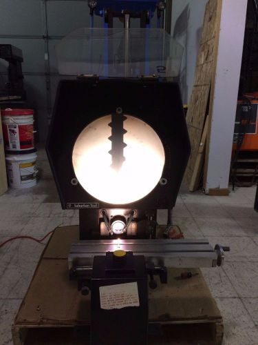 Suburban tool masterview mv-14 optical comparator w/ cal cert and 1 yr warranty for sale