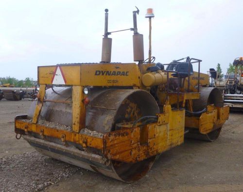 Dynapac cc50a smooth drum roller asphalt compactor (stock #1480) for sale
