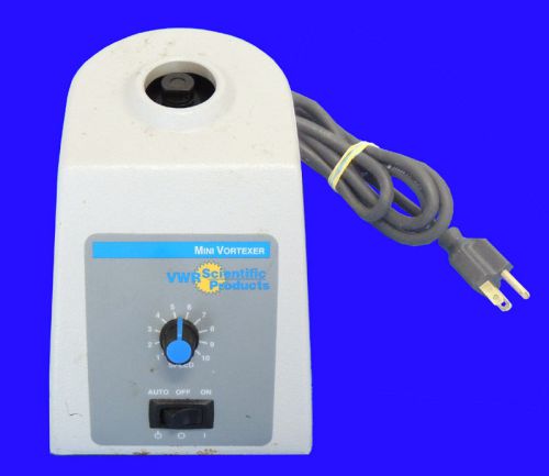 Vwr vm-3000 mini vortexer shaker vortex mixer stirrer analog 58816-121/ warranty for sale