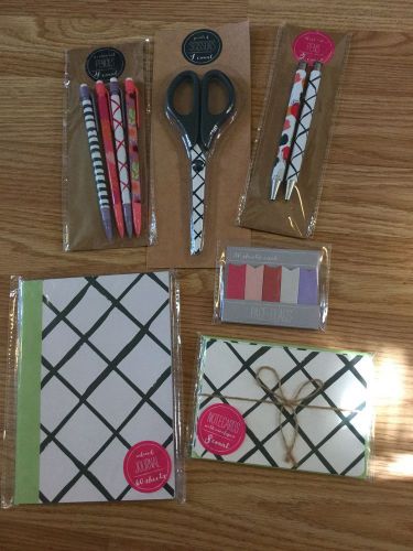 NEW Target Dollar Spot Stationary Page Flags Scissors