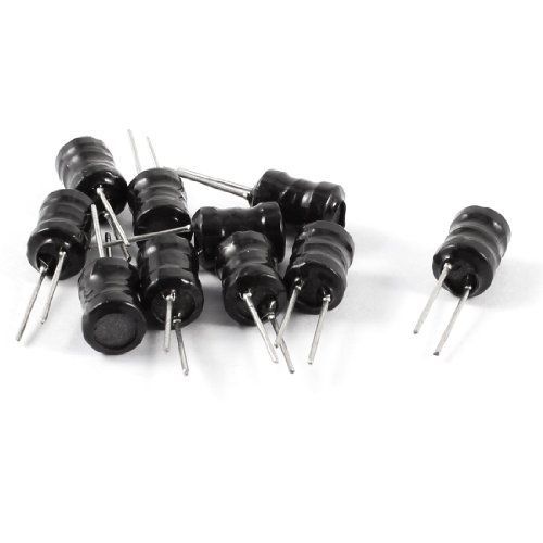 10 pcs axial leaded power 6x8 6mm x 8mm plug in inductors 4.7mh for sale