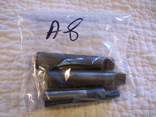 Three #3 morse taper taps or adapters 4&#034; to 4 3/8&#034; long 58 tap 952689 pyramid lg for sale