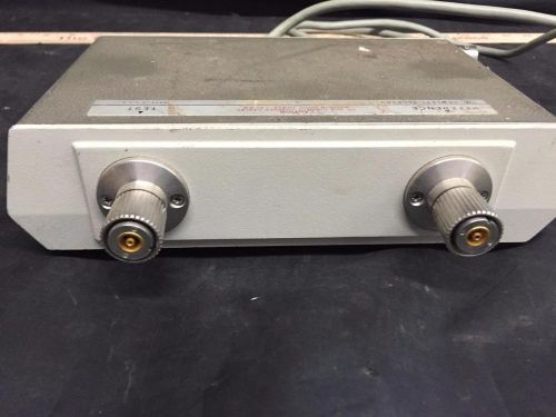 Hewlett Packard Model 8411A Harmonic Frequency Converter 0.11-18 Ghz Opt 018