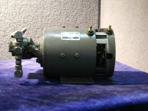 RAYMOND 570-426 DC MOTOR 24V W/ JAMES S. BARNES PUMP