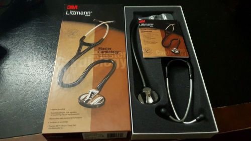 Littmann master cardiology 27&#034; stethoscope black for sale