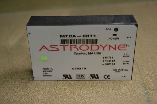ASTRODYNE MTCA-0311 Ultraminiature Encapsulated Triple Output Supply, Power