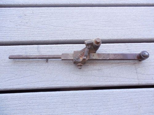 Push rod with trip for a 1 1/2 hp. Economy hit and miss gas engine with ignitor