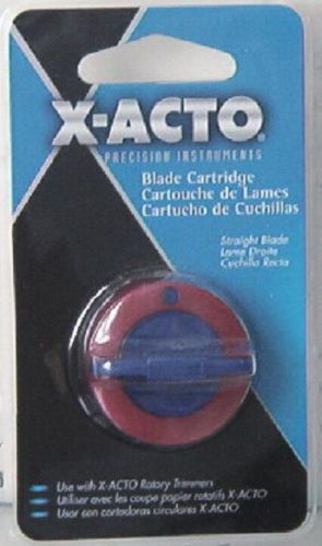 X-acto Rotary Paper Cutter Blade Cartridge - Straight Style - Hardened (26520)