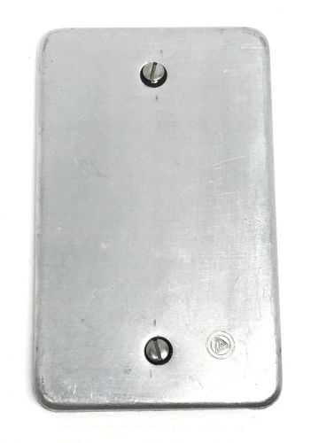 APPLETON FSK-1B-A Aluminum Stamped Single-Gang Cover for FS FD