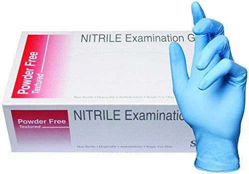 SKINTX 50020-XL-BX Nitrile Medical Grade Examination Glove, 5 mil - 5.5 mil, Non