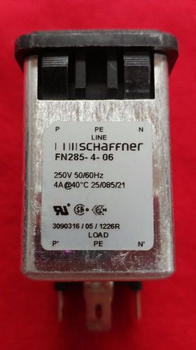 Schaffner FN285-4-06 - AC Power Entry Modules