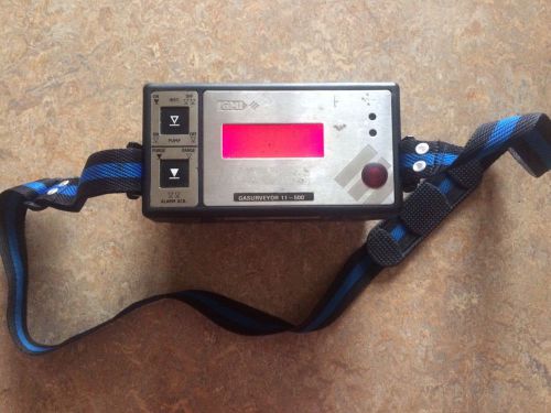 GMI Gasurveyor 11 - 500 2 Button Portable Gas Detector - LEL, VOL, O2