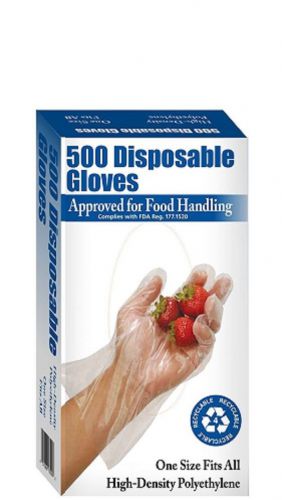 Clean ones Disposable Gloves - count 500 (FREE SHIPPING)