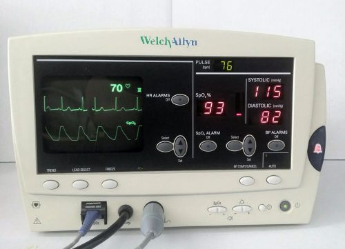 Welch allyn atlas 62000 series patient vital signs ecg spo2 nibp exam monitor for sale