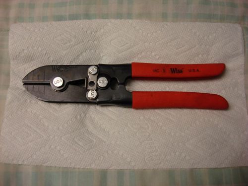 Wiss HC-5 Crimping tool-5 blades-nice!