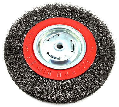 Forney industries 72762 bench grinder wire wheel-8&#034; crimped wire wheel for sale