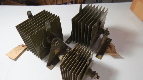Lot of Vintage Electronic Items Vickers Electric Division Heat Sink