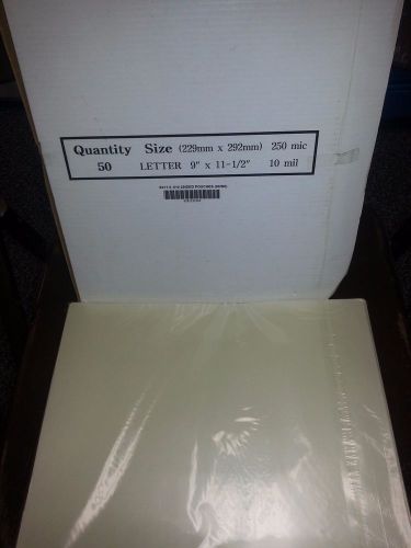 #220- Spiral Binding Company Legal Document Laminate Pouches