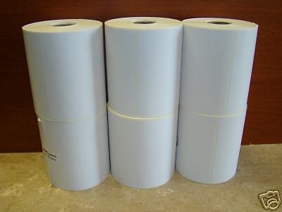 16 Rolls 750 labels per roll 3x2 Direct Thermal Shipping Labels Zebra 2844