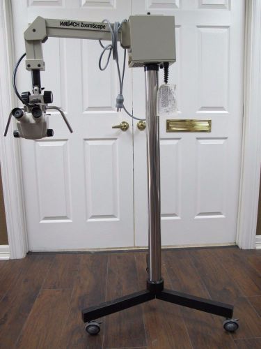 Wallach zoomscope colposcope with nikon microsope head - good working condition for sale
