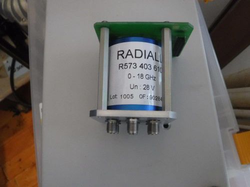 Radiall SP6T Switch DC-18GHz R573403610