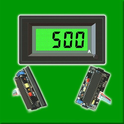 500a green digital panel meter switchboard instrument gauge current amp ammeter for sale
