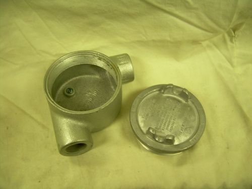 CROUSE-HINDS GUAN26 CONDUIT OULET BOX 3/4&#034;   NEW