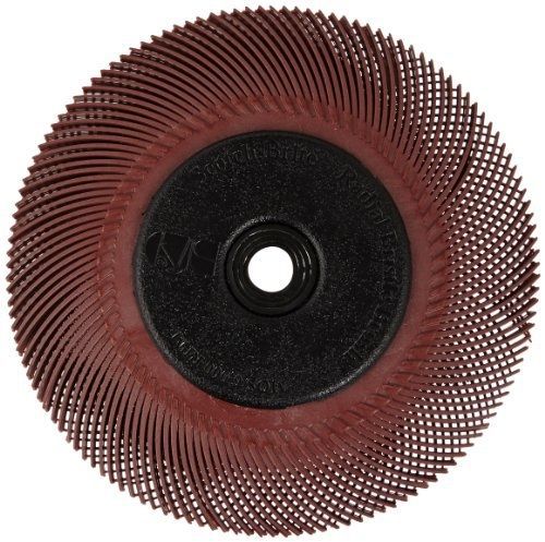 Scotch-Brite(TM) Radial Bristle Brush, Aluminum Oxide, 6000 RPM, 6 Diameter x