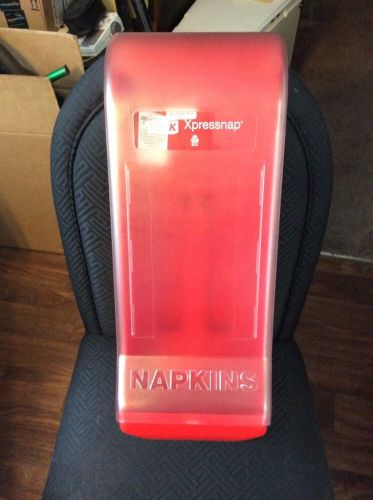 York Xpressnap Restaurant Full Size Napkins Holder Red Dispenser 41XPS