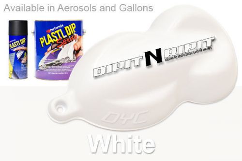 Performix plasti dip gallon of ready to spray matte white rubber dip coating for sale