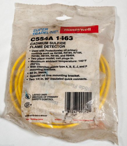 New Honeywell C554A 1463 Cadmium Sulfide Cad Cell Flame Detector C554A1463