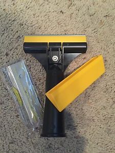 Ettore 4&#034; ScrapeMaster Scraper for window and package of 10 replacement blades