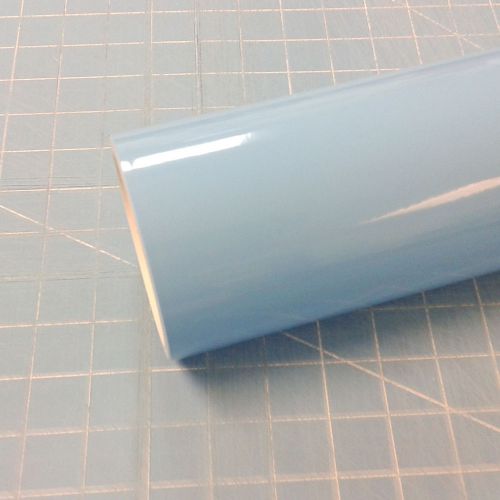 1 roll 12&#034; x 10&#039; ice blue oracal 651 sign cutting vinyl for sale