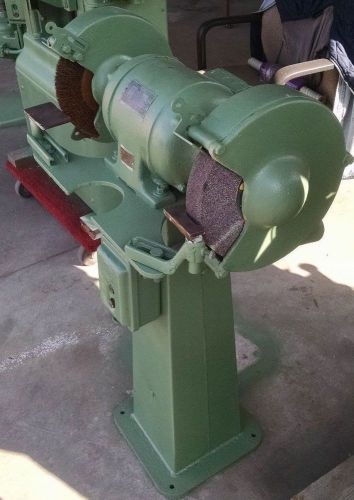 Heavy duty pedistal grinder 3 phase 2 hp for sale