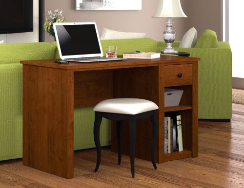 Premium Modern 47&#034; Tuscany Brown Computer Desk