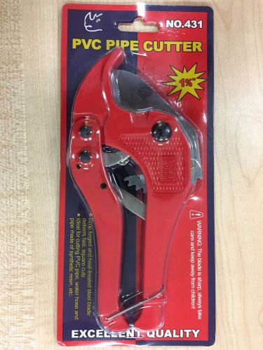 All Steel PEX Pipe PVC Tube Cutter Hose Ratchet Style Up to 1-5/8&#034; Hand Tools