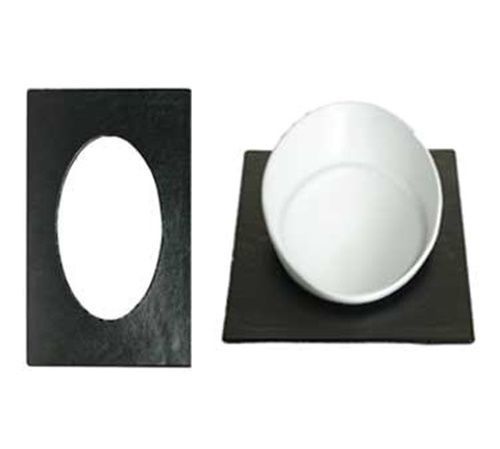 Bugambilia T0B26YW Single Tile 21-11/16&#034; x 13-1/4&#034; with one oval opening for...