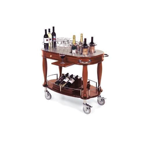 New Lakeside 70038 Wine Cart-Bordeaux