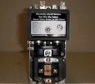 50 Amp Solenoid Contactor, Allen Bradley