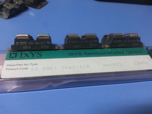 DSEI2X61-12B IXYS 52A, 1200V, SILICON, RECTIFIER DIODE (1 PER)