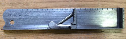 Letterpress Composing Stick 59-Pica HB Rouse Ser#21529 Vintage Job Stick